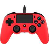 PlayStation 4 Gamepads på tilbud Nacon Wired Compact Controller (PS4) - Rød