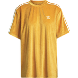 20 - 32 - Fløjl Overdele adidas Adicolor Classics Corded Velour Loose T-shirt - Focus Orange