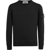 Bomuld Børnetøj Stone Island Boy's Badge Sleeve Sweatshirt - Black