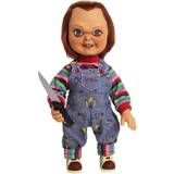 Mezco Toyz Plastlegetøj Figurer Mezco Toyz Sneering Chucky 38 cm med lydeffekter