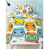 Pokémons - Polyester Børneværelse Pokémon Pikachu Rocks Sleeping Bag Bedding Set 140x200cm