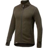 Fleecetrøjer & Piletrøjer - Herre - Merinould Sweatere Woolpower Full Zip Jacket 400 Unisex - Pine Green