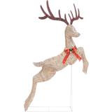 Sølv Julebelysning vidaXL Flying Reindeer Julelampe 145cm