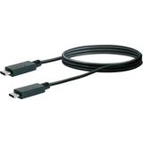 Schwaiger USB-kabel Kabler Schwaiger USB C-USB C 3.1 (Gen.2) 1m