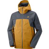 Brun - Gore-Tex Tøj Salomon Outline GTX 2.5L Jacket - Bronze Brown/Ebony