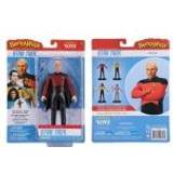 Noble Collection Figurer Noble Collection Star Trek Next Generation Bendyfigs Captain Picard