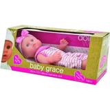Peterkin Legetøj Peterkin Baby Grace med pandebånd og dragt på 25 cm fra Dolls World