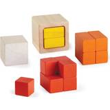 Trælegetøj Byggelegetøj Plantoys Cubes