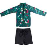 Lange ærmer UV-sæt Børnetøj Piikaboo UV Suit 2-pieces - Tropical