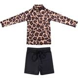 Leopard - UV-beskyttelse UV-tøj Piikaboo UV Suit 2-pieces - Leo