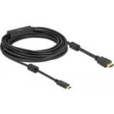 HDMI - Kabeladaptere - USB C-HDMI Kabler DeLock USB C-HDMI 7m