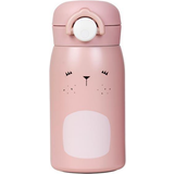 Fabelab Pink Babyudstyr Fabelab Bunny Water Bottle 320ml