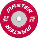Grøn Vægtskiver Master Fitness Competition Disc 25kg