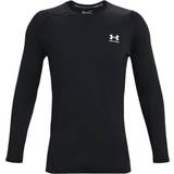 Under Armour Men's HeatGear Fitted Long Sleeve T-shirt - Black