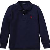 122 Polotrøjer Polo Ralph Lauren Junior Boys Long Sleeve Pique Logo Polo Shirt - Navy