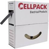 CellPack Elektronikskabe CellPack 127020 Krympeslange uden lim Sort 1.20 mm Krympningshastighed:2:1 15 m