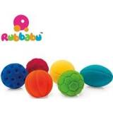 Rubbabu Babylegetøj Rubbabu Set of 6 sensory sports balls