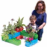 Palplay Plastlegetøj Byggelegetøj Palplay G-Blox planteklodser plantekasser til børn