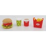 Spire Plastlegetøj Rollelegetøj Spire hamburger sæt i plastik