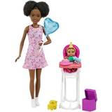 Barbie babysitter Barbie Skipper Babysitter Playset Black Hair