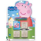 Peppa Pig Kreativitet & Hobby Peppa Pig Gurli Gris 3 stempler i figurformet indpakning