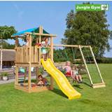 Jungle Gym Udendørs legetøj Jungle Gym Hut legetårn m/swingmodul