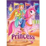 Malebøger Malebog med prinsesser og heste