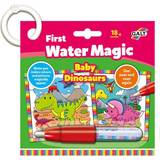 Malebøger Galt Første Water Magic Dino
