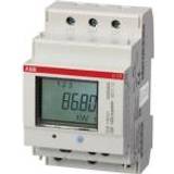 Elmålere ABB El-måler 3P N 40A Direkte kl.B I/O: Puls/alarm, C13 110-101 MID