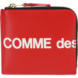 Comme des Garçons Tegnebøger & Nøgleringe Comme des Garçons Huge Logo Wallet - Red
