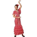 Sydeuropa Dragter & Tøj Kostumer Th3 Party Flamenco Dancer Children Costume