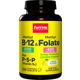 Jarrow Formulas Vitaminer & Mineraler Jarrow Formulas Methyl B-12 & Methyl Folate Lemon 100 stk