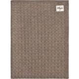 Little Jalo Knitted Baby Blanket Wood Brown