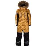 Camouflage Flyverdragter Lindberg Camo Winter Overall - Yellow