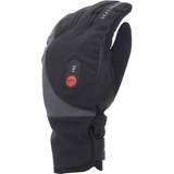 Sealskinz Dame - Skind Handsker & Vanter Sealskinz Waterproof & Heated Bike Gloves - Black