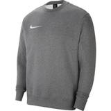 XL Sweatshirts Børnetøj Nike Youth Park 20 Crewneck - Charcoal Heather/White (CW6904-071)