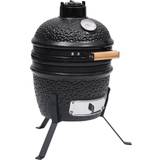 Termometre - Uden Røgeovne vidaXL 2-in-1 Kamado Barbecue Grill Smoker