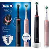 Duo Elektriske tandbørster Oral-B Pro 3 3900 Duo