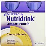 D-vitaminer Ernæringsdrikke Nutricia Nutridrink Compact Protein Banana 125ml 4 stk