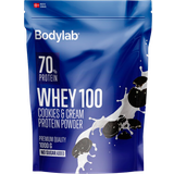 Glycin - Pulver Proteinpulver Bodylab Whey 100 Cookies & Cream 1kg