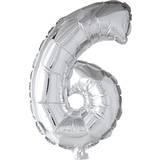 Creotime Folieballon Sølv 6-tal