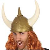 Hjelme Th3 Party Viking Helmet Golden Horns