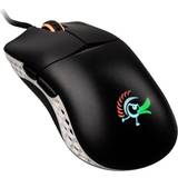 Ducky Gamingmus Ducky Feather Black & White RGB Mouse
