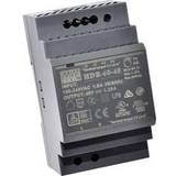 Mean Well Stikdåse & Forgreningsstik Mean Well HDR-60-15 Strømforsyning til DIN-skinne (DIN-rail) 15 V/DC 4 A 60 W 1 x
