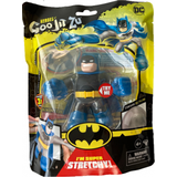 Plastlegetøj - Superhelt Gummifigurer Heroes of Goo Jit Zu DC S2 Batman Blue