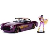Jada Legetøj Jada DC Comics Batgirl Chevy Corvette 1957 metal car figure set