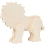 Trælegetøj Figurer Creativ Company Wooden Figure Animal Lion