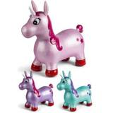 Plastlegetøj Hoppelegetøj VN Toys Unicorn Hoppedyr