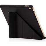 Ipad 9.7 cover Pipetto iPad 9.7 6th/5th Generation 2018/2017 Origami Cover Case with Auto Wake/Sleep Black