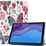 Lenovo tab m10 2 gen Tablets MTK Tri-fold Stand Case For Lenovo Tab M10 Hd Gen 2 Butterfly Multicolor